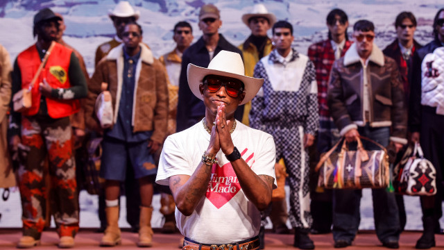 Pharrell headlines opening day of Paris Fashion Week